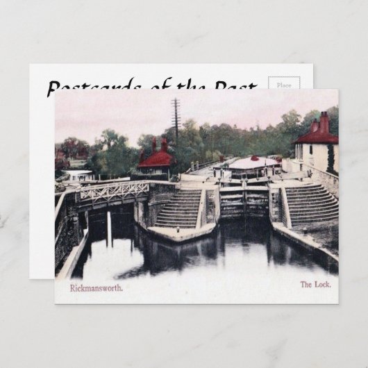 古いはがき – リックマンズワース、ハートフォードシャー ポストカード (正面/裏面)