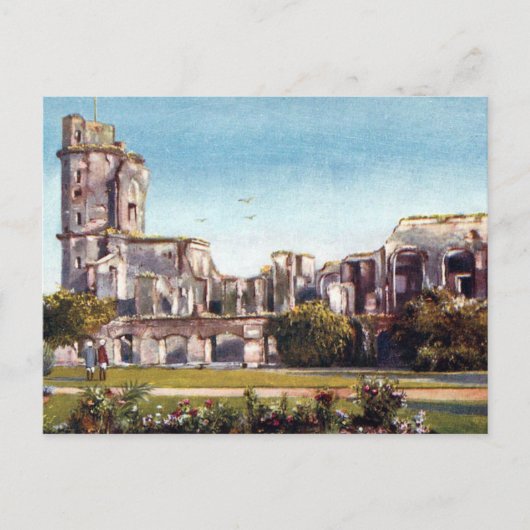 古いはがき – ルクナウ（インド） ポストカード (正面)