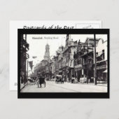 古いはがき – 上海、中国 ポストカード (正面/裏面)