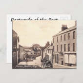 古いはがき – 旧ニュートン、ドーセット ポストカード (正面/裏面)