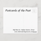 古いはがき – 旧ニュートン、ドーセット ポストカード (裏面)