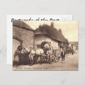 古いはがき – 旧ニュートン、ドーセット ポストカード (正面/裏面)