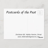 古いはがき – 旧ニュートン、ドーセット ポストカード (裏面)