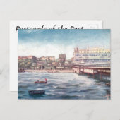 古いはがき – 海の南端 ポストカード (正面/裏面)