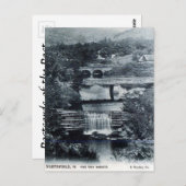 古いはがき – 米国バーモント州ノースフィールド ポストカード (正面/裏面)