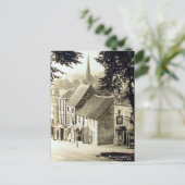 古いはがき – 英国、オックスフォードシャー州バーフォード ポストカード (スタンド正面)