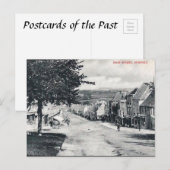 古いはがき – 英国、オックスフォードシャー州バーフォード ポストカード (正面/裏面)