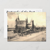 古いはがき – Antwerp/Anvers、ベルギー ポストカード (正面/裏面)