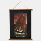 古いアイアンサイド 吊り下げ型タペストリー (正面)