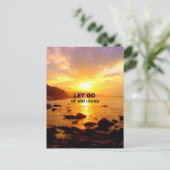 古いアイディアを手放す ポストカード (スタンド正面)