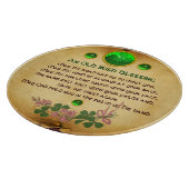 古いアイリッシュ賛美の羊皮紙 カッティングボード (角)