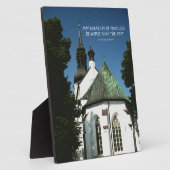 古いアイリ結婚ッシュの賛美歴史的な教会に。 フォトプラーク (側面)