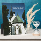 古いアイリ結婚ッシュの賛美歴史的な教会に。 フォトプラーク (側面)