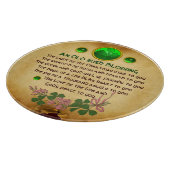 古いアイルランドのク賛美リスマス羊皮紙 カッティングボード (角)