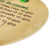 古いアイルランドのク賛美リスマス羊皮紙 カッティングボード (角)