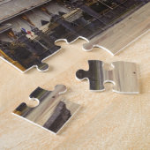 古いアジアの寺院 ジグソーパズル (側面)