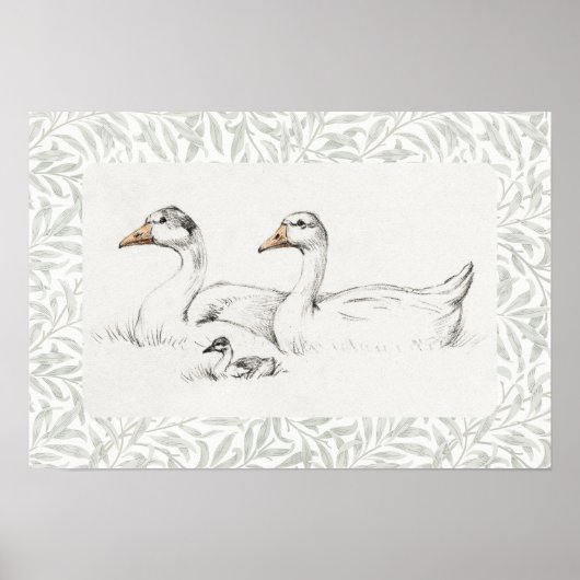 古いアヒルの保育園 ポスター (正面)