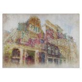 古いアムステルダムの通り カッティングボード (正面)