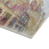 古いアムステルダムの通り カッティングボード (角)