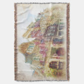 古いアムステルダムの通り スローブランケット (正面縦)