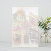 古いアムステルダムの通り 便箋 (スタンド正面)