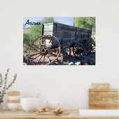 古いアリゾナワゴン ポスター (キッチン)