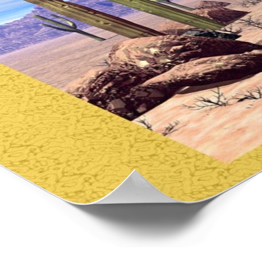 「古いアリゾナ」 ポスター (角)