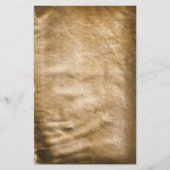 古いアンティークにしわのあるステンドステーショナリー 便箋 (正面)