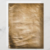 古いアンティークにしわのあるステンドレターヘッド (正面/裏面)