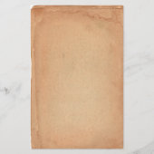 古いアンティークの層状紙文房具 便箋 (正面)