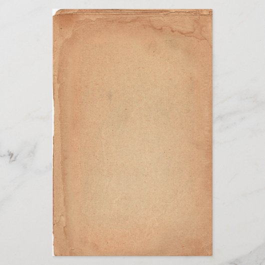 古いアンティークの層状紙文房具 便箋 (正面)