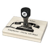 古いアンティークの電話番号（名前と番号） ラバースタンプ (スタンプ)