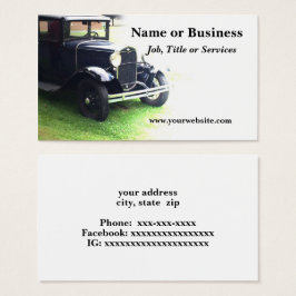 古いアンティーク車