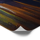 古いイギリスのシェプドッグのパドル:風光明媚な冒険 ポスター (角)