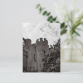 古いイギリスの城。 ポストカード (スタンド正面)