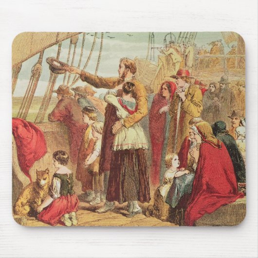 古いイギリスの最後の視力 マウスパッド (正面)