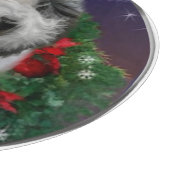 古いイギリスの牧羊犬 カッティングボード (角)