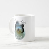 古いイギリスの牧羊犬 コーヒーマグカップ (正面左)