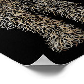 古いイギリスの牧羊犬 ポスター (角)