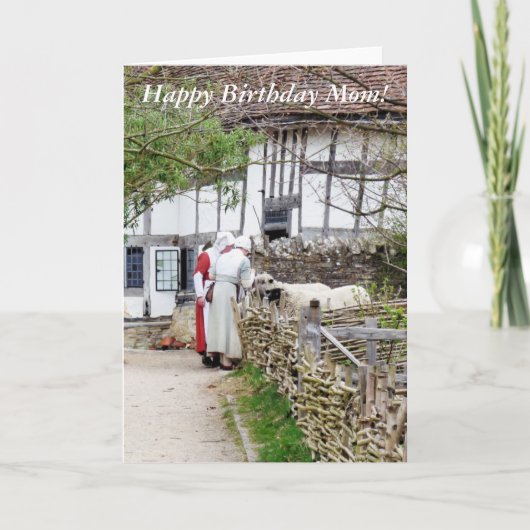 古いイギリス カード (正面)