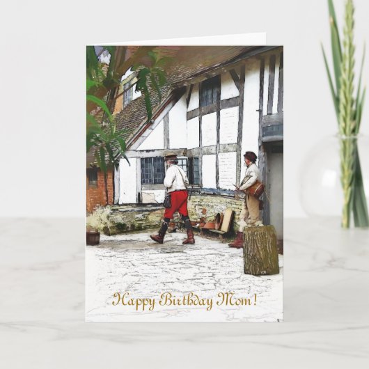 古いイギリス カード (正面)