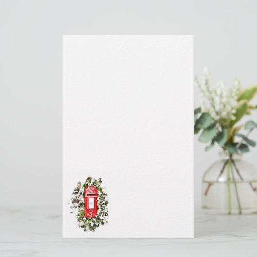 古いイギリス 便箋 (スタンド正面)