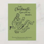 古いイギリメリースはがき ポストカード (正面)