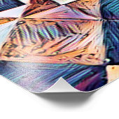 古いイングランドのタイル張り床 フォトプリント            (角)