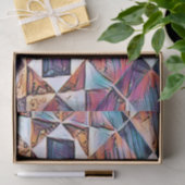 古いイングランドのタイル張り床 薄葉紙 (ギフト)