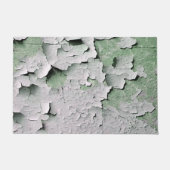 古いイングランドの剥離絵を描 ドアマット (正面)