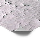 古いイングランドの剥離絵を描 ポスター (角)