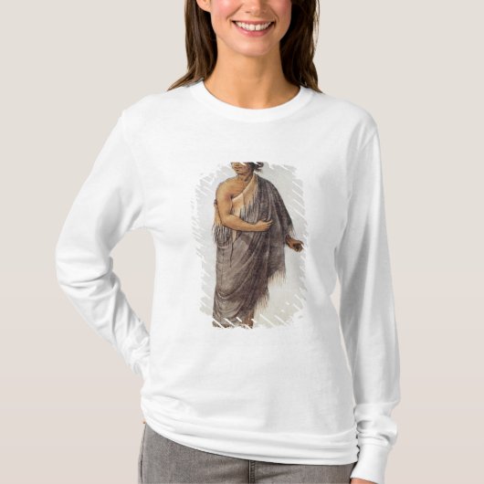 古いインドの人 Tシャツ (正面)