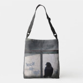 古いウィンドウでクロウ クロスボディバッグ (裏面)