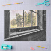 古いウィンドウの切り離し 薄葉紙 (クラフト)